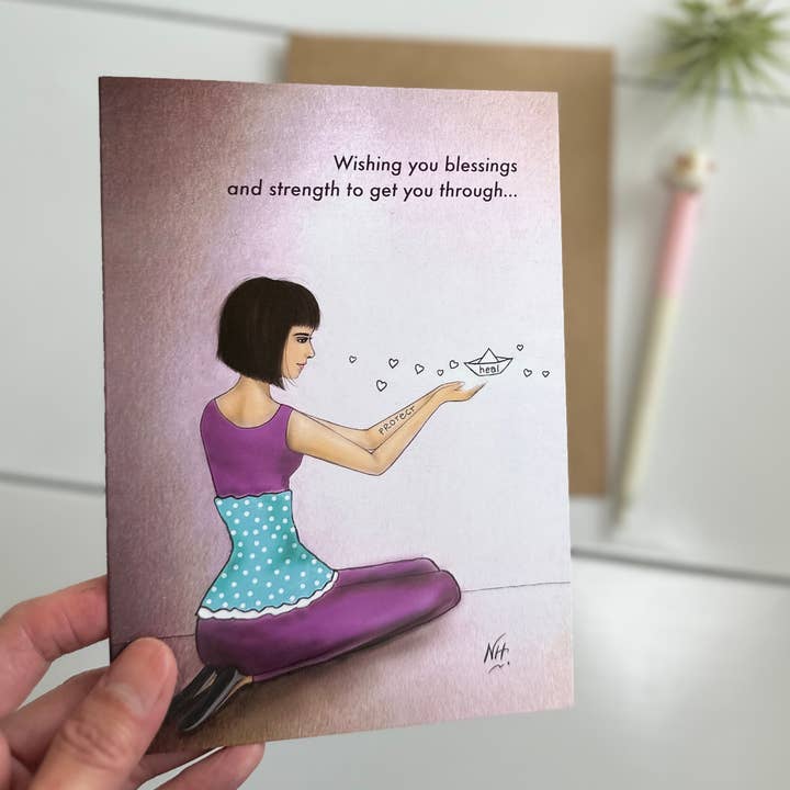 Kan älska läka dig Illustration Kort för wholesale av Moments Have You Cards