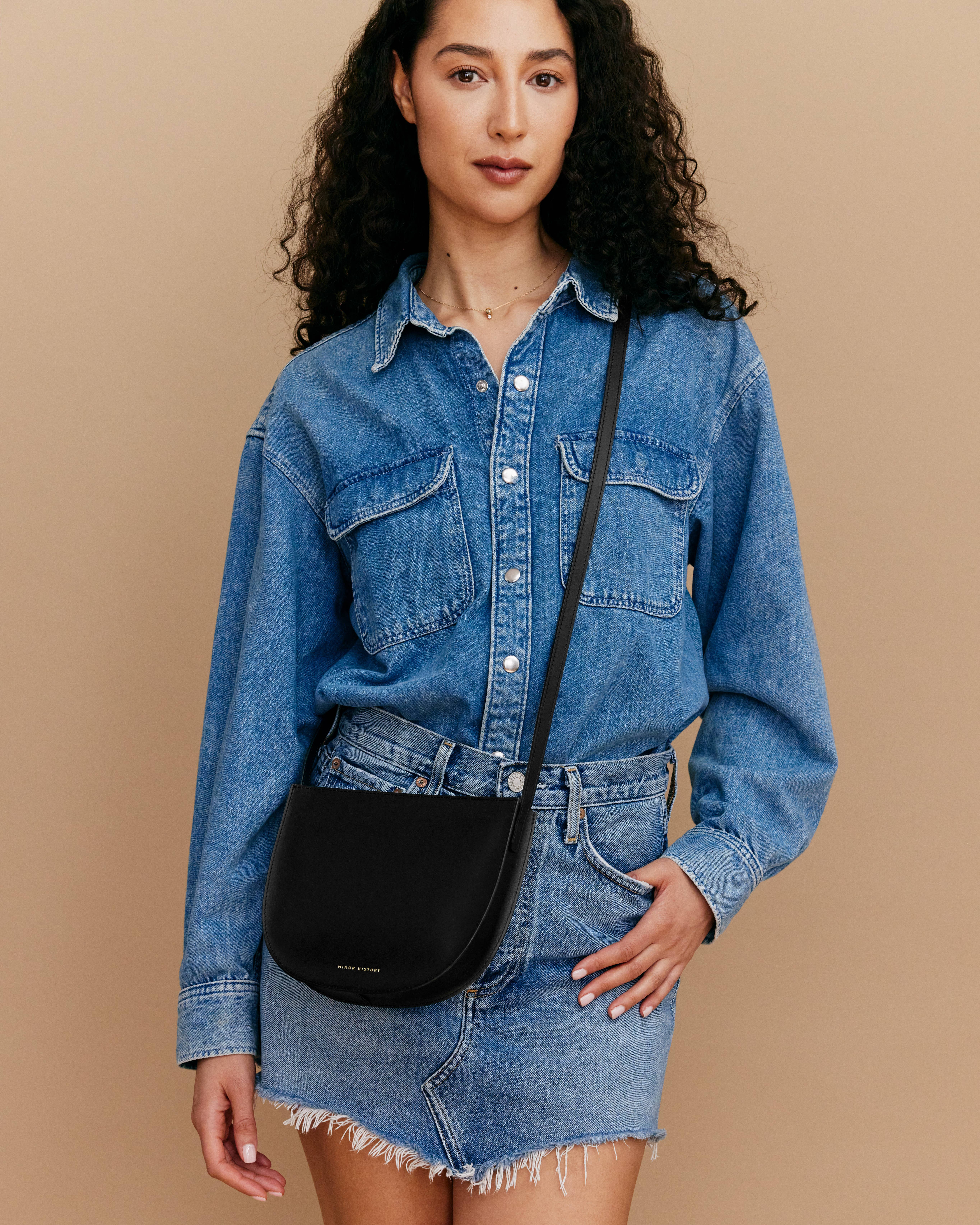 Minor History - Wholesale Crossbody Bag - Women's - The Sidekick Crossbody - Black4