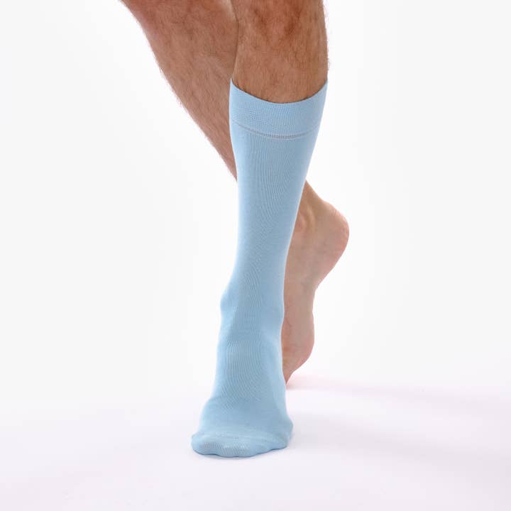 ONESCK - Wholesale Socks - Unisex - Plain Single Socks | Baby Blue Sock | Pastel Gift Idea3