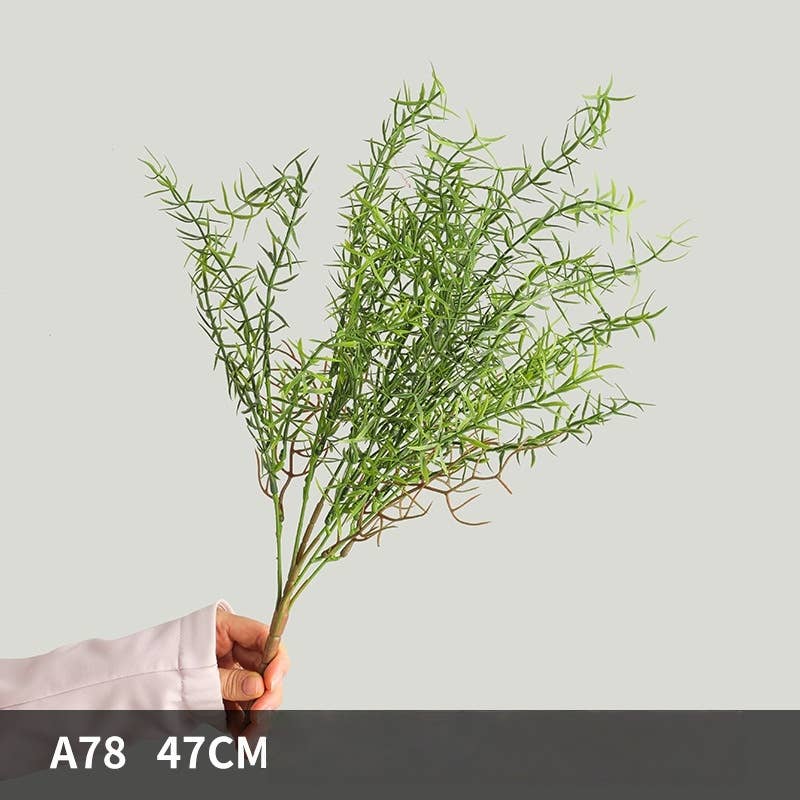 ACNITE(We cover U.S. import duties) – wholesale Konstgjord växt – Konstgjorda rosmarin- och ormbunksblad vasfyllnad konstgjord suckulent3