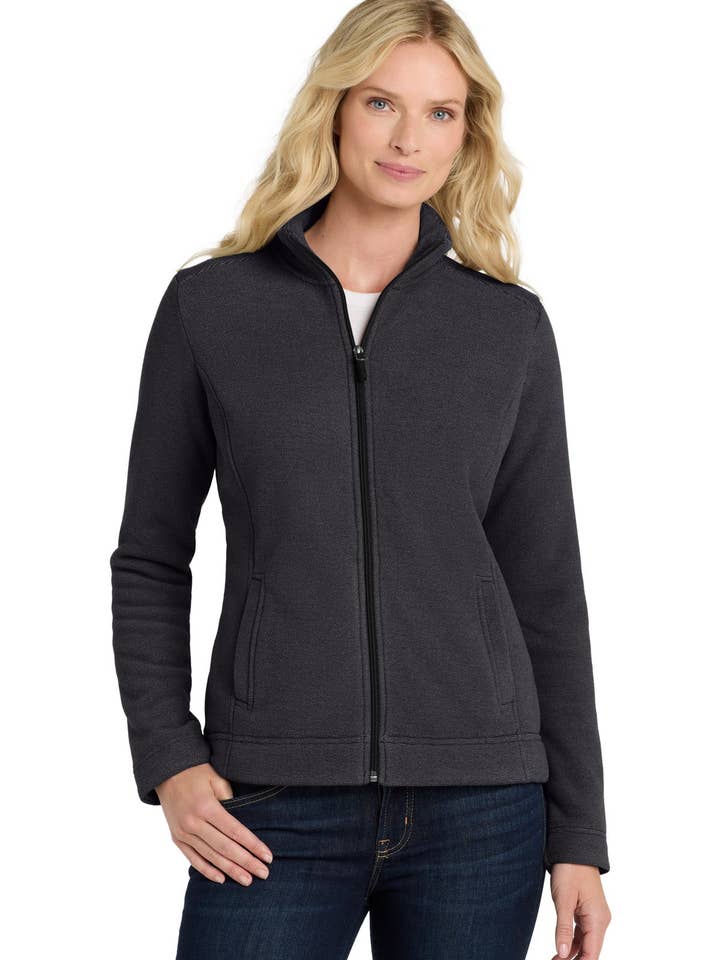 Ink Tees Custom T-Shirt Personalized Print, Premium Quality, Fast Turnaround, Multiple Colors Port Authority Women's Ultra Warm Brushed Fleece Jacket. L211 for wholesale by Ink Tees Custom Tshirts