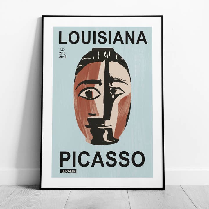 Head of a Woman (Tête de Femme) - Pablo Picaso - Rolled Poster Wall Art Print for wholesale by House Prints