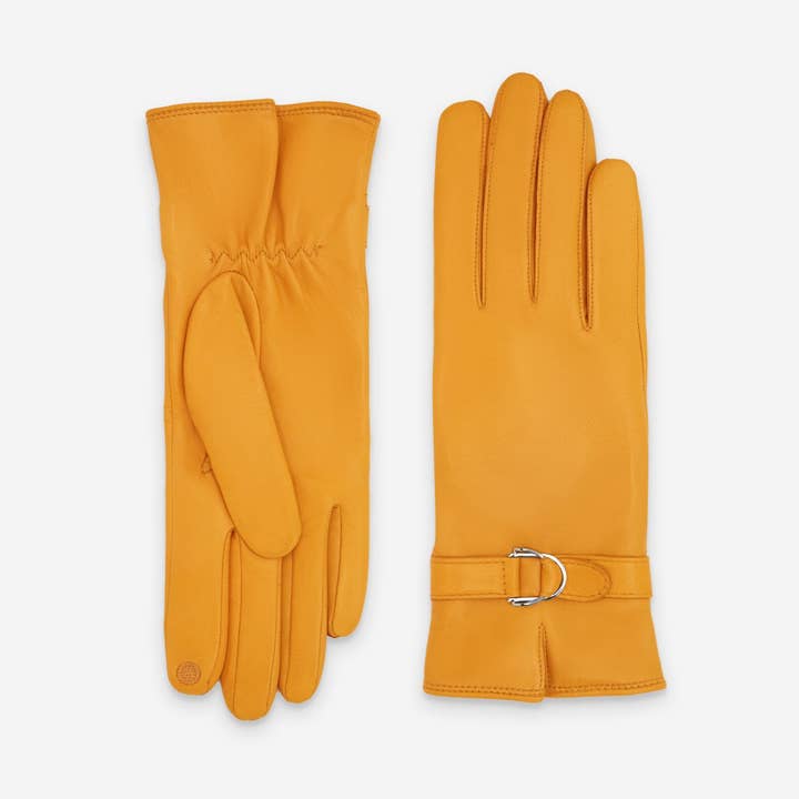 Glove Story - Wholesale Gloves - Women's - Lambskin Leather Gloves–100% Silk Lining–Touchscreen–21597SN4