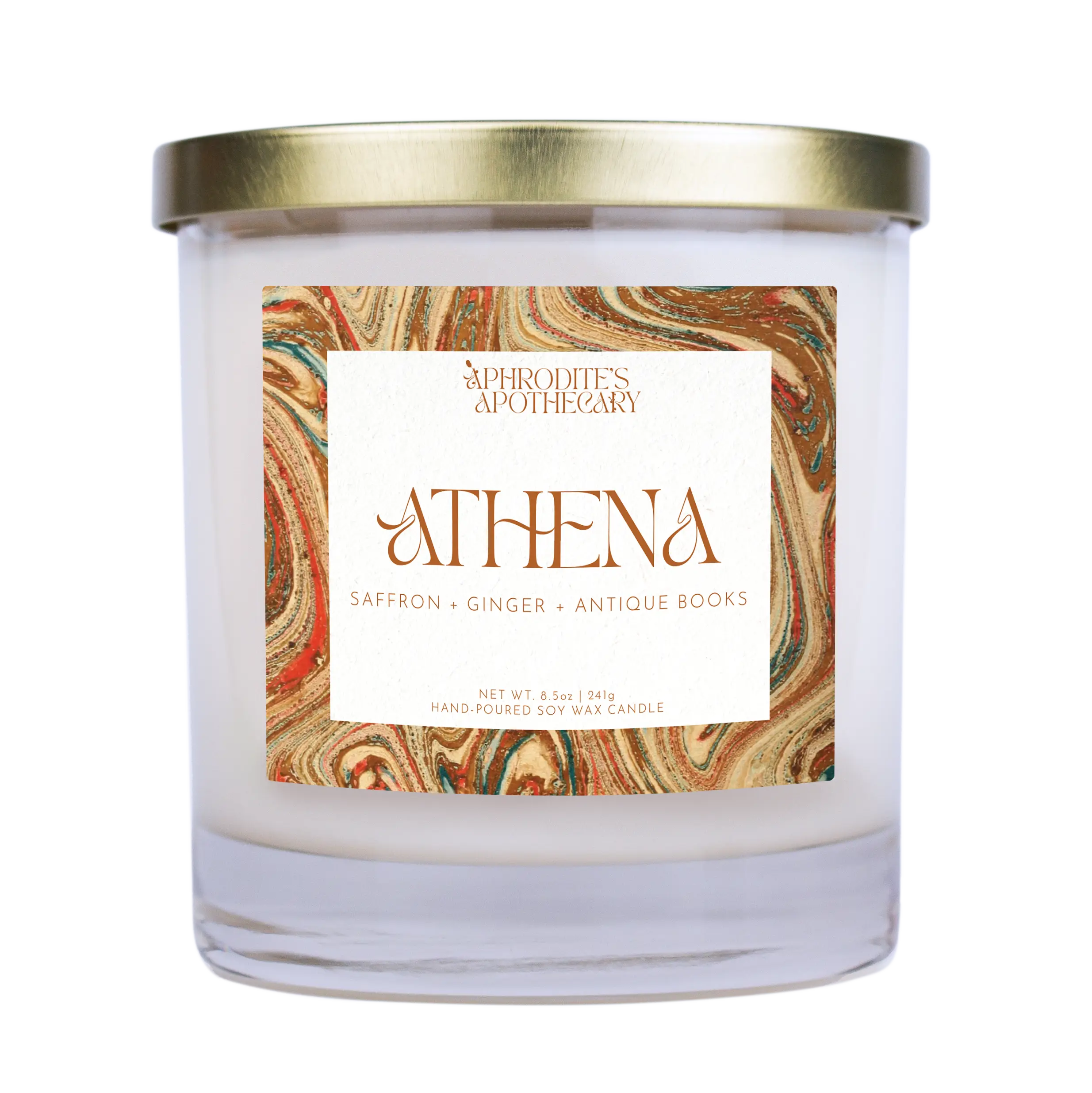 Aphrodite's Apothecary - Wholesale Jar/Filled Candle - Athena Candle4