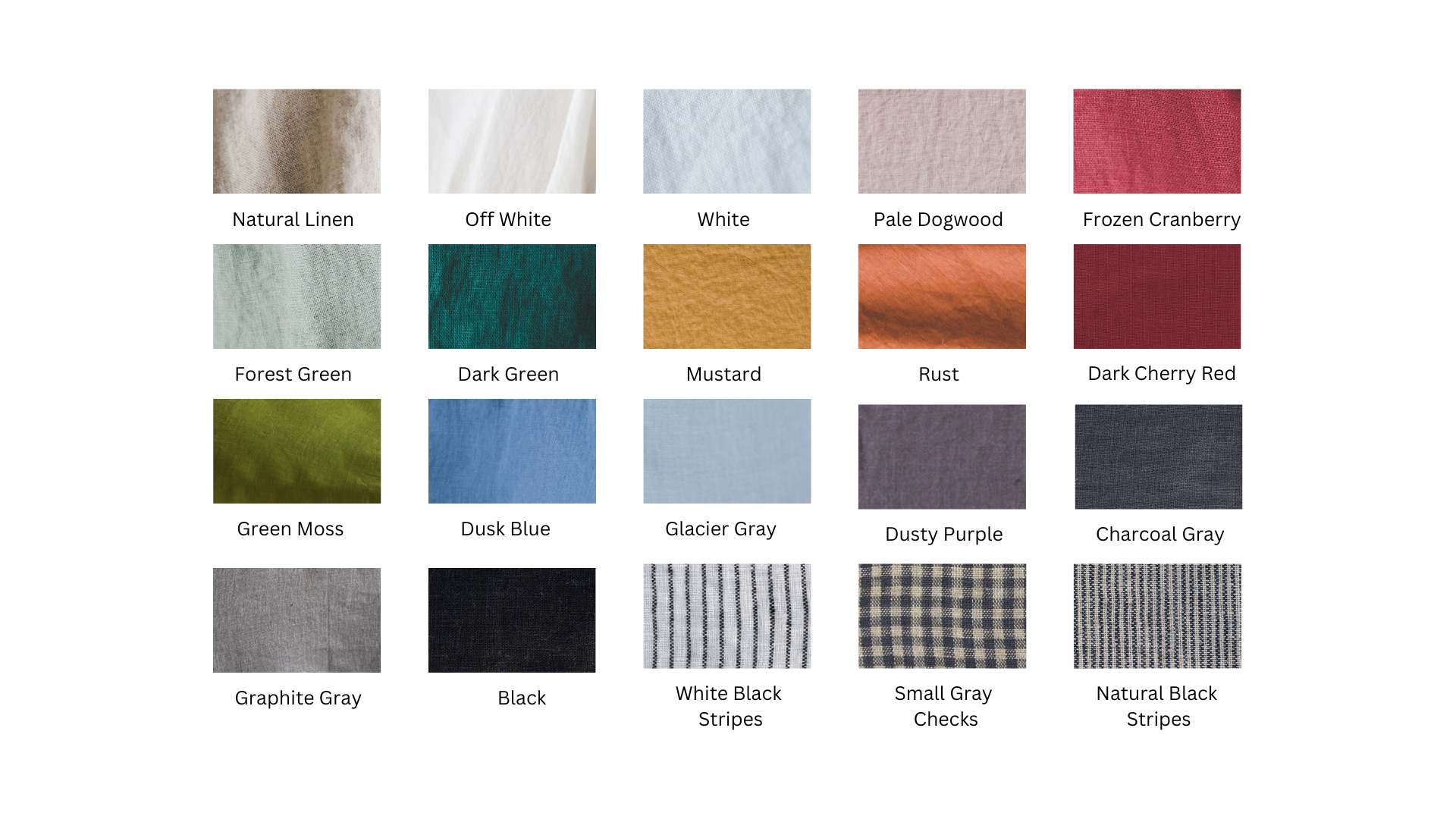 Epic Linen - Vendita all'ingrosso Runner - Runner da tavola in lino lavato naturale, 20 colori7