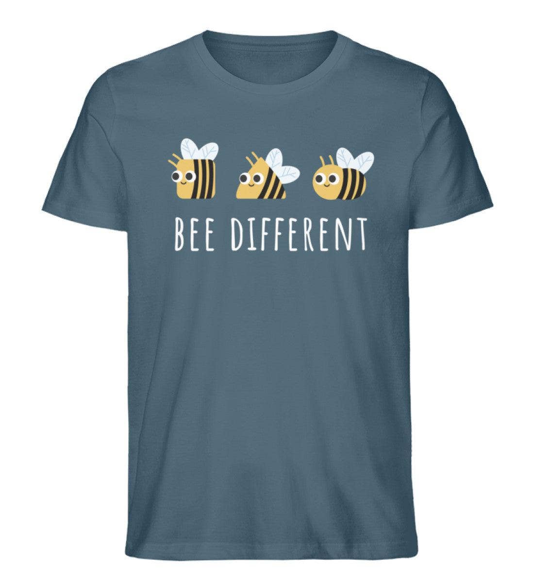 GARTENFAN - Wholesale Screen Printed T-Shirt - Men's - Bee different - men's premium organic shirt5