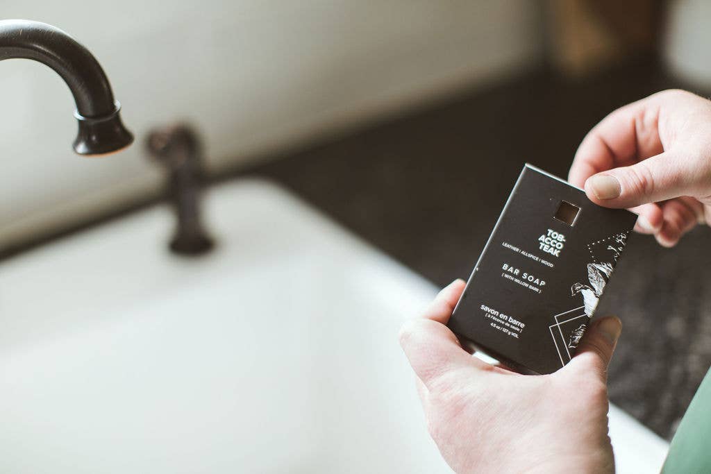 Broken Top Brands - Wholesale Bar Soap - Men's - Tobacco Teak Bar Soap2