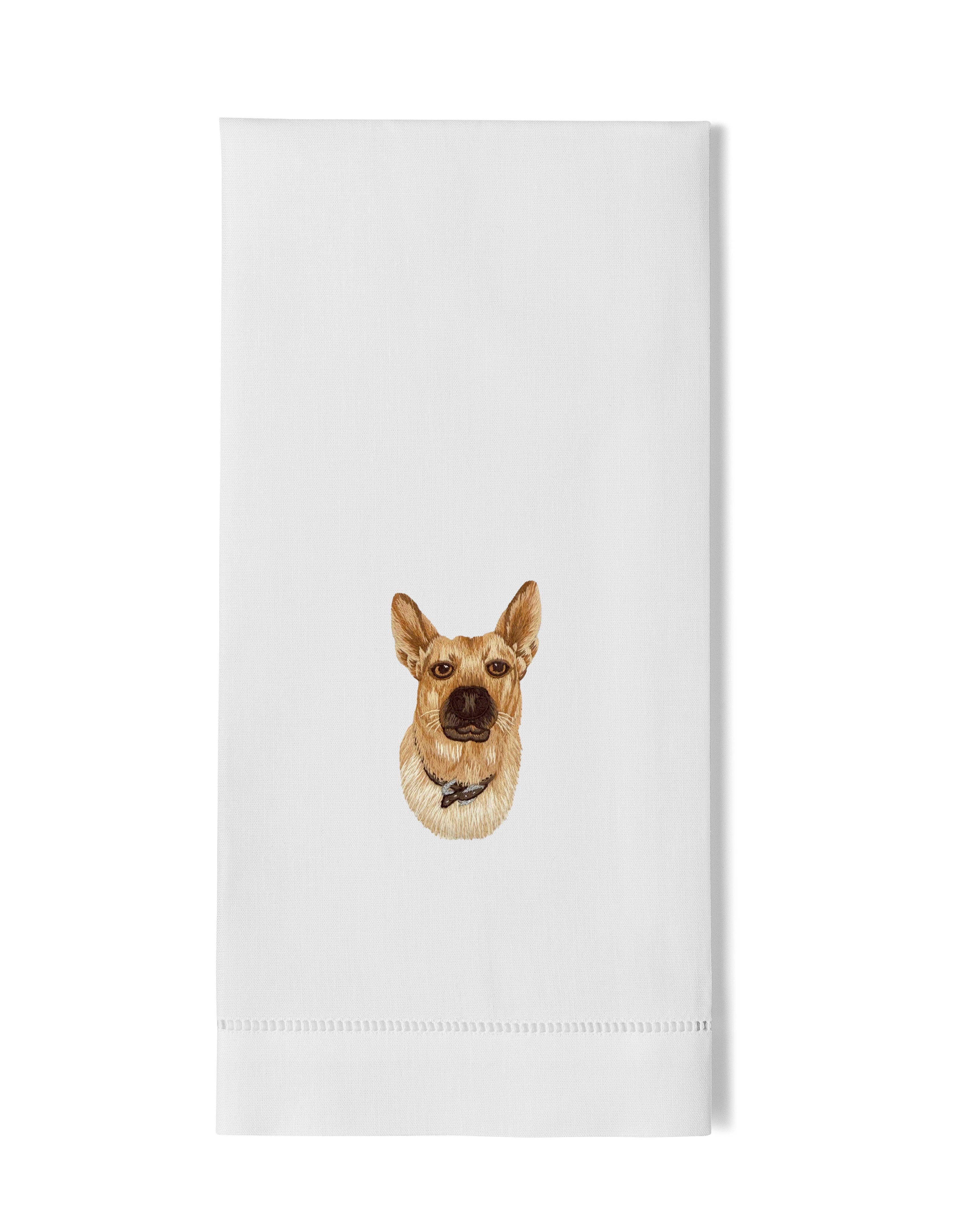 Henry Handwork - Wholesale Hand Towel - German Shepard Hand Towel0