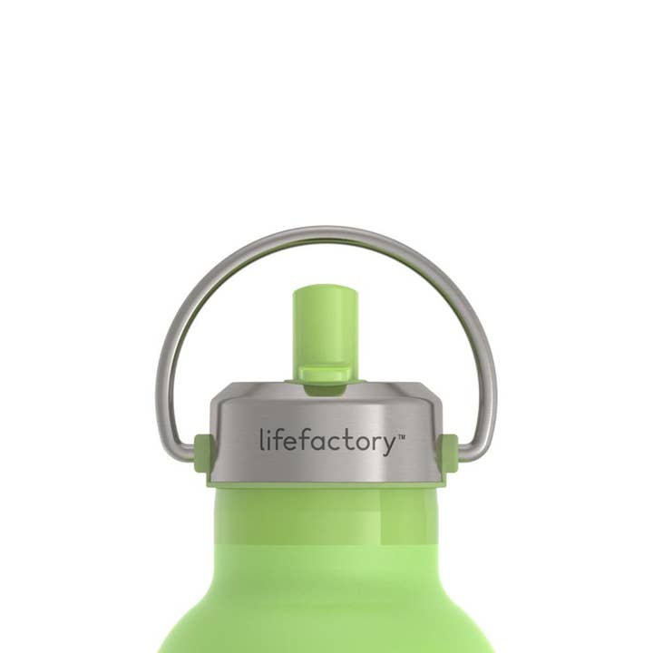 Lifefactory - Wholesale Water Bottle - 20oz Stainless Steel Water Bottle Straw Cap - Assorted Color3