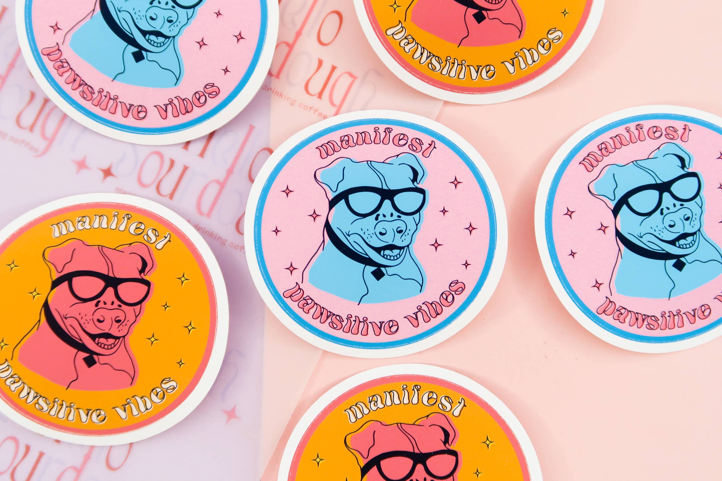 Hello Sourdough - Wholesale Sticker - Pitbull Charity Donation Sticker5