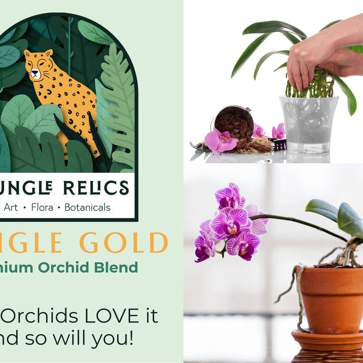 Jungle Relics - Wholesale Planting/potting soil - Jungle Gold Premium Orchid Blend4
