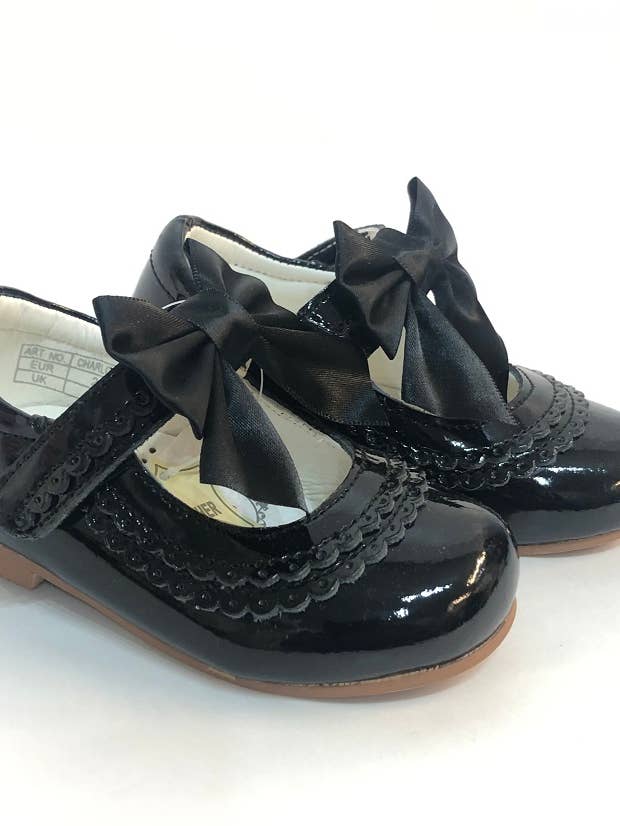 Charlotte Black Shoe for wholesale by BEAU KiD
