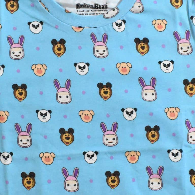 G&G International Expo Center - Wholesale T-Shirt - Kids - Masha and The Bear Graphic Short Sleeve T-Shirt1