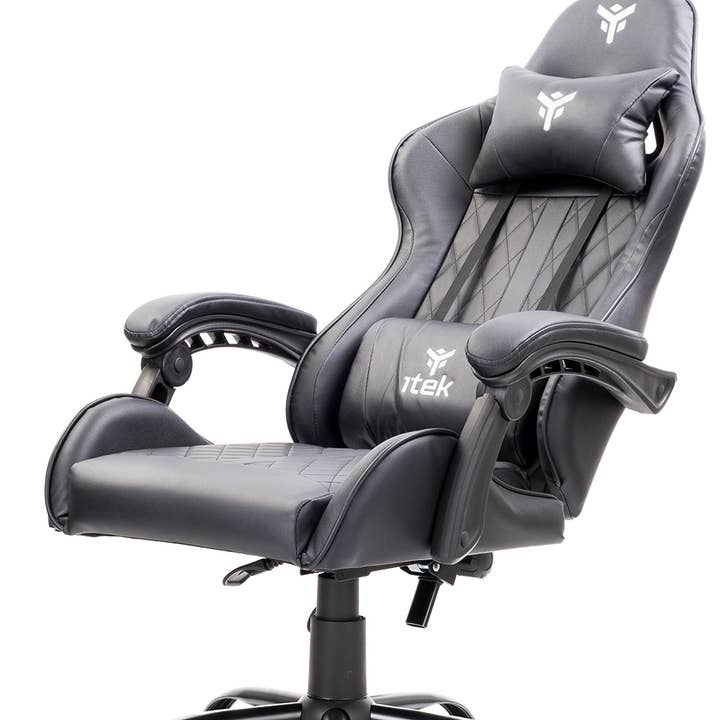 ITEK - Wholesale Stoel - Itek gamingstoel Rhombus PF10 - PVC, dubbele kussens5