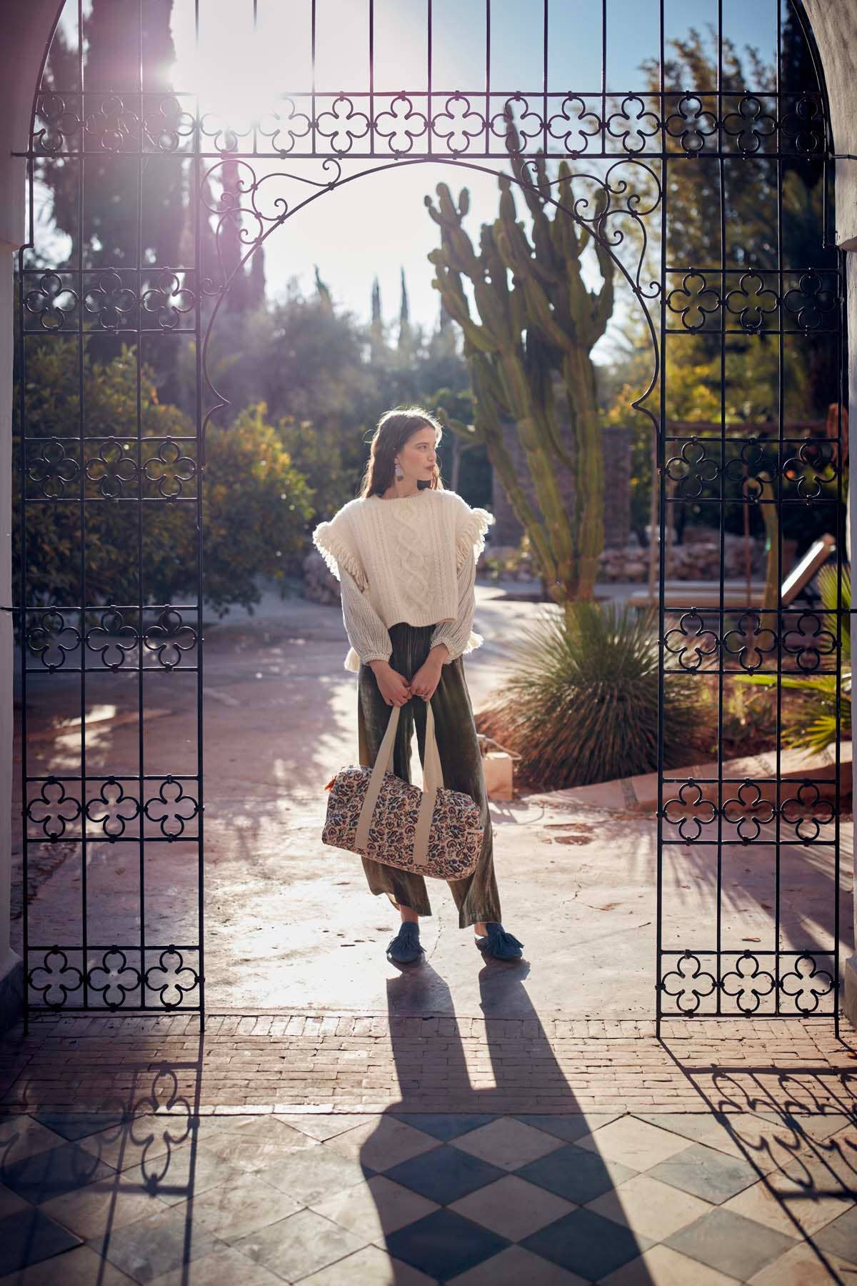 Cr me Feuille Sauvage 24 H Vaeva Bag for wholesale on Faire2