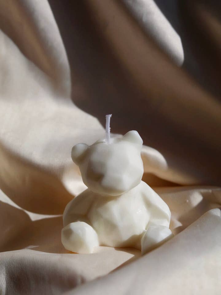 Teddy Bear Candle for wholesale by Humans For Animals