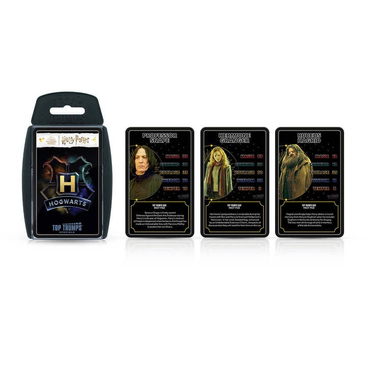 Top Trumps USA, Inc. - Wholesale Card Game - Harry Potter Heroes of Hogwarts Top Trumps Card Game