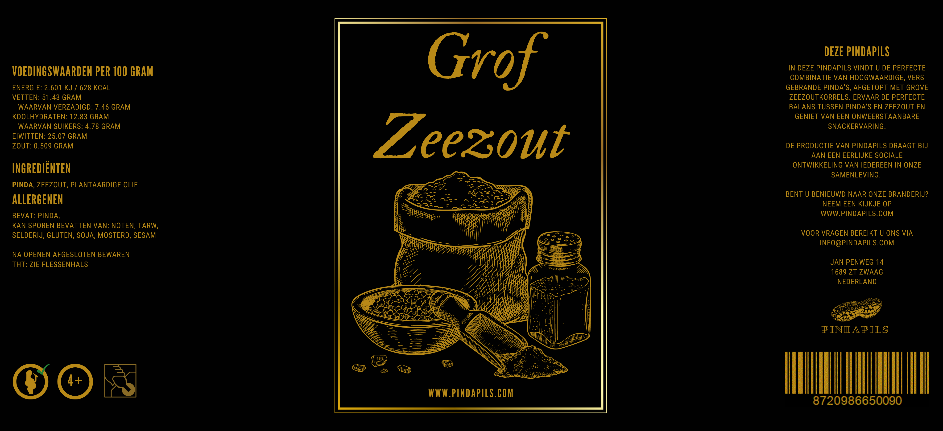 PindaPils - Wholesale Nuts - PindaPils Deluxe Coarse Sea Salt 33cl1