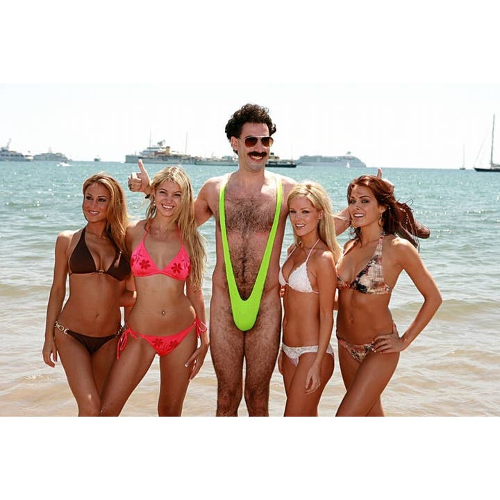 Mankini Borat In Costume Da Bagno Costume Banana Mankini Uomo