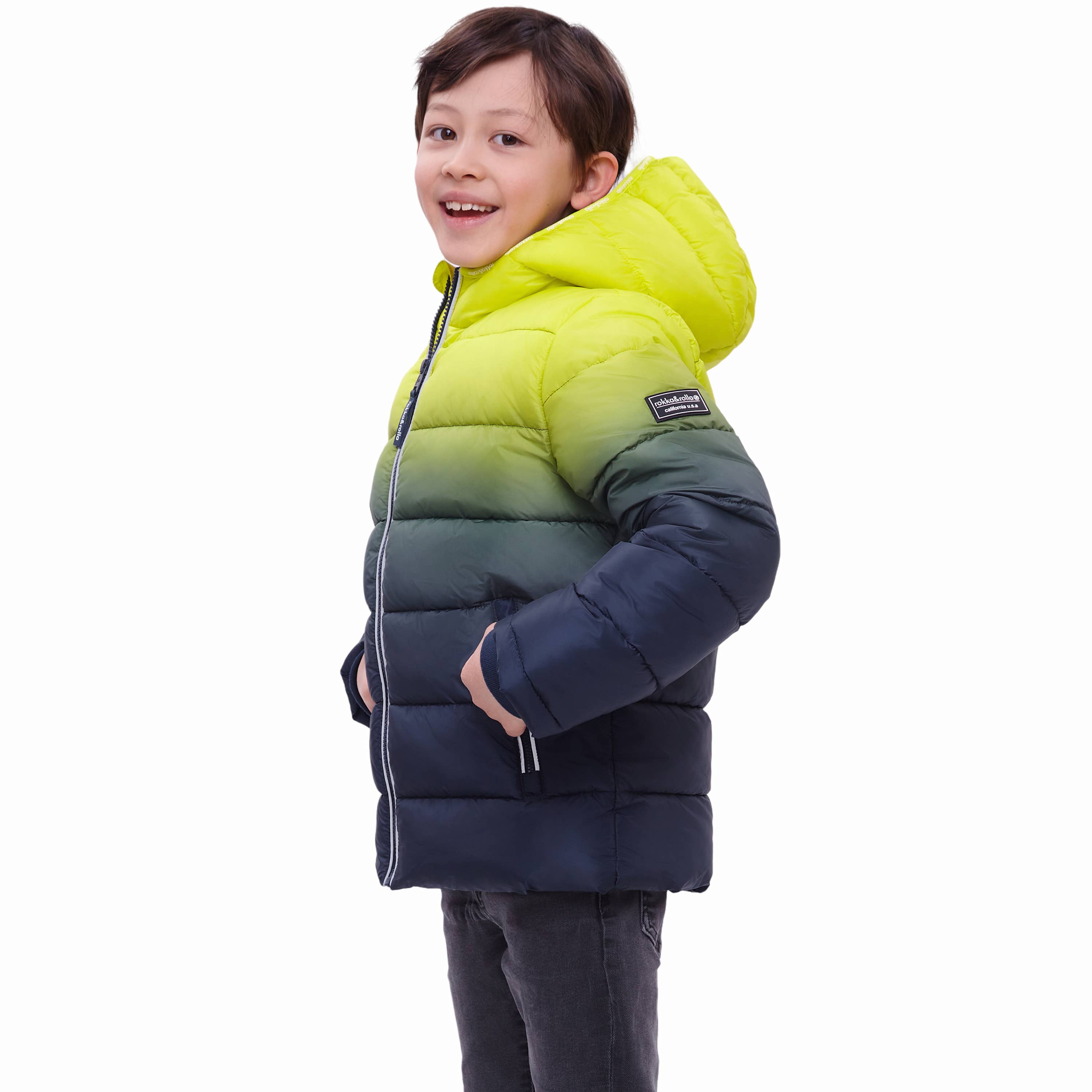 Rokka & Rolla - Wholesale Puffer Jacket - Kids - Boys' Heavy Winter Puffer Coat Bubble Jacket49