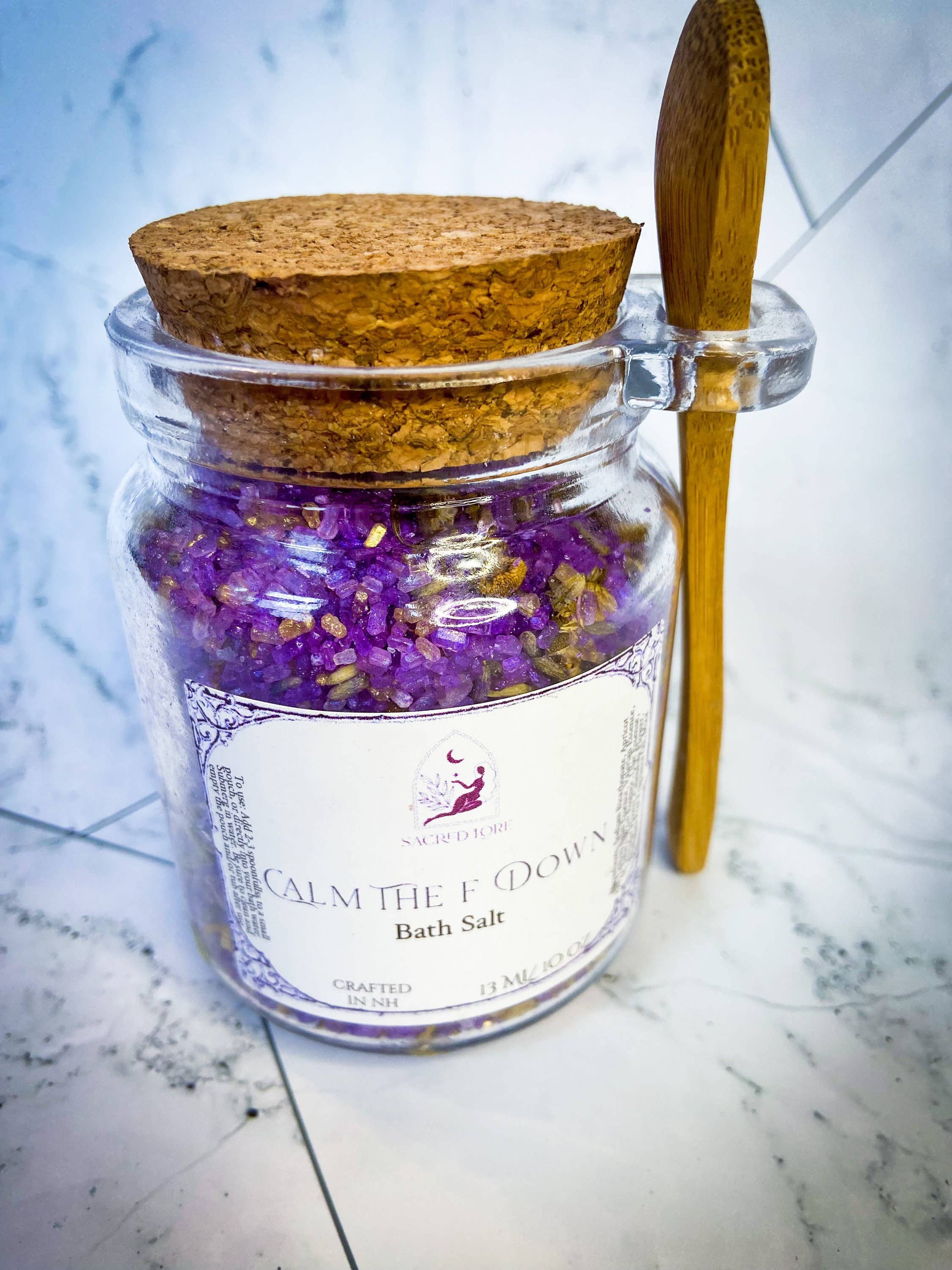 Sacred Lore - Wholesale Bath Salts - Calm The Eff Down Bath Soak • Bath Salt • Epsom Salt2