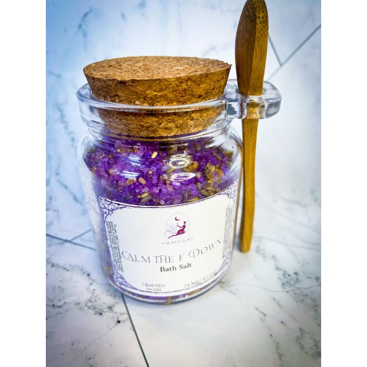 Sacred Lore - Wholesale Bath Salts - Calm The Eff Down Bath Soak • Bath Salt • Epsom Salt2