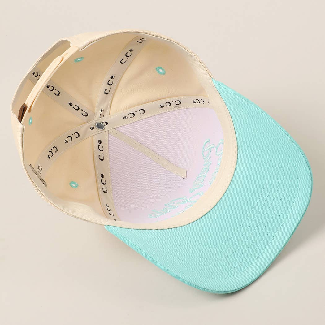 Fashion City - Vente Casquette de camionneur – femme - Casquette de camionneur brodée "Les jolies filles aiment Jésus"18