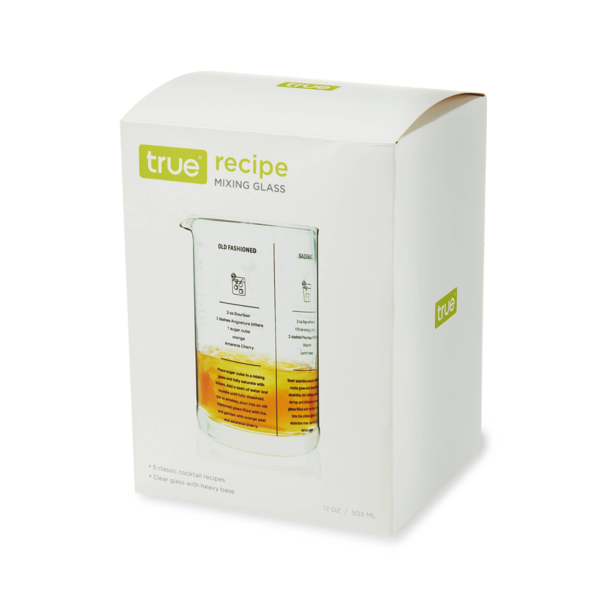 TRUE - Vente Shakers à cocktails - Verre à Mélange pour Recettes de Cocktails avec Base Lourde 17 oz1