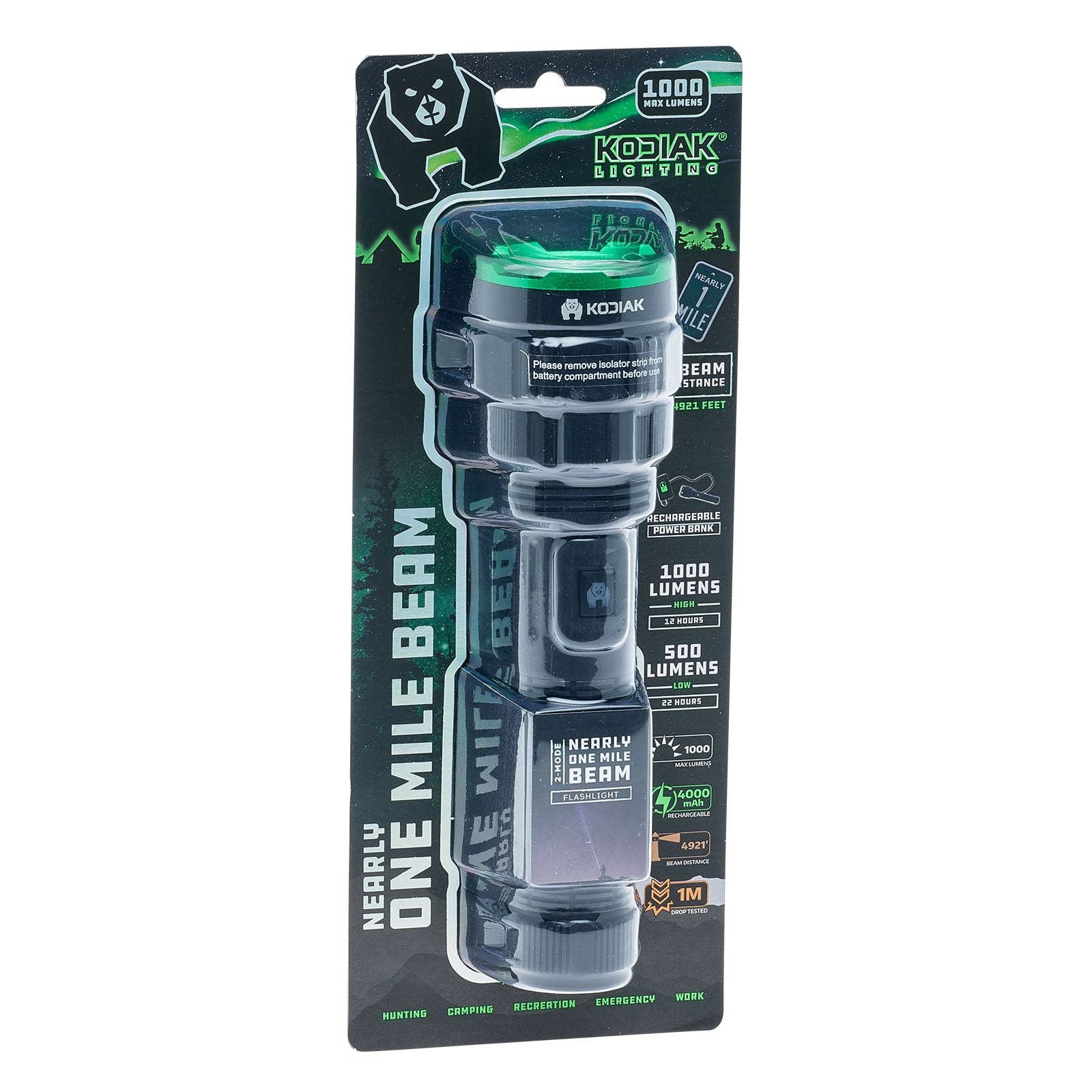 LitezAll - Wholesale Flashlight - Kodiak® Nearly 1 Mile Beam Tactical Flashlight28