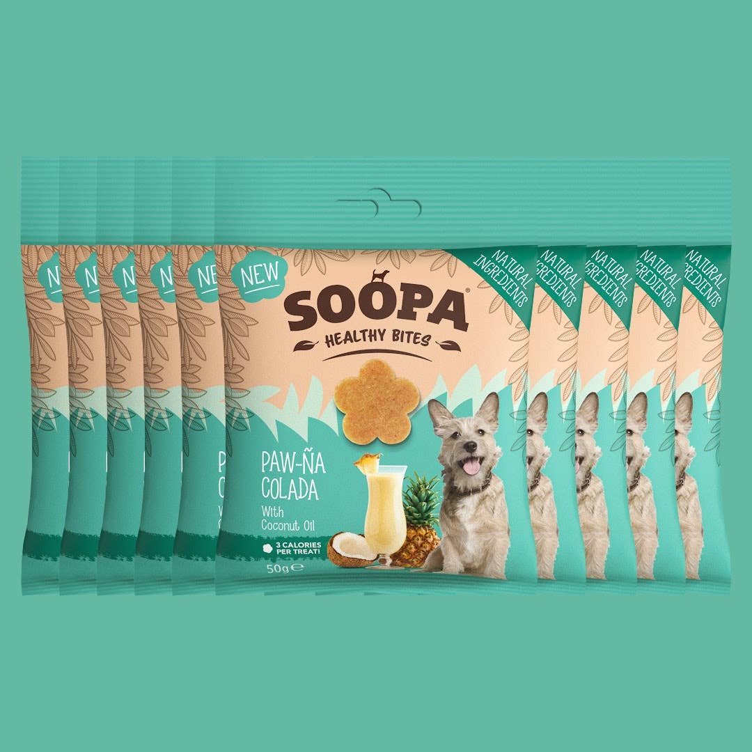 Soopa Europe - Wholesale Pet Treats - Dog - Paw-Na Colada Dog Treats1