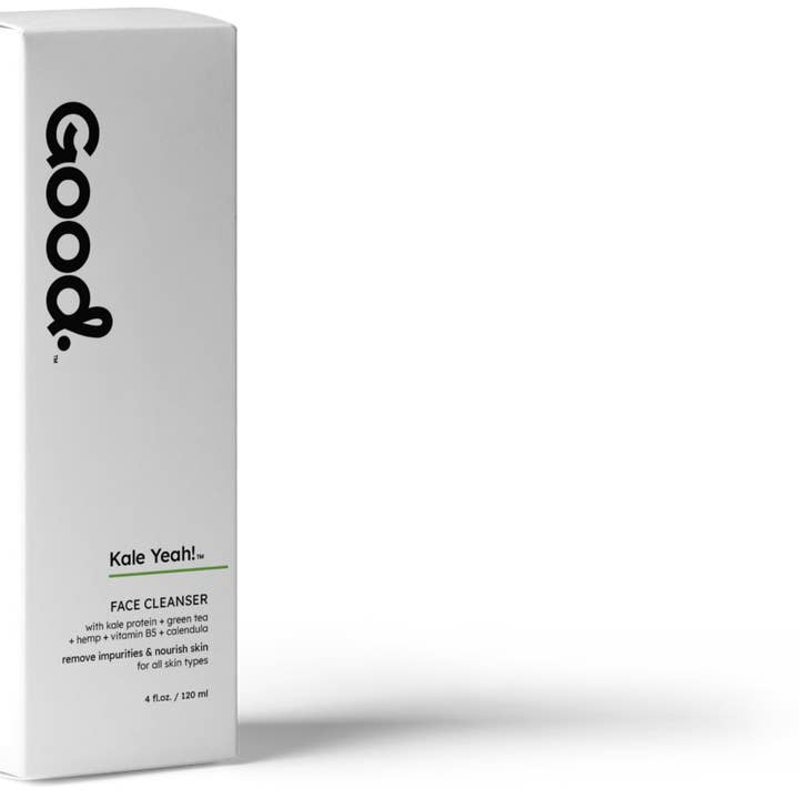 Good Organics - Wholesale Facial Cleanser - Kale Yeah! Green Tea with Hemp Face Cleanser2