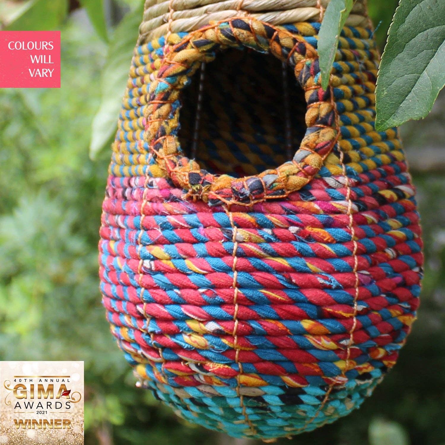 Wildlife World - Wholesale Bird House - Tahera - Artisan Bird Nester1