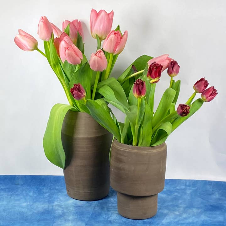 Greatceramics – Vaso por atacado – Vaso Banzai Naked |cerâmica | Pote vegetal |wabi sabi | Clay1