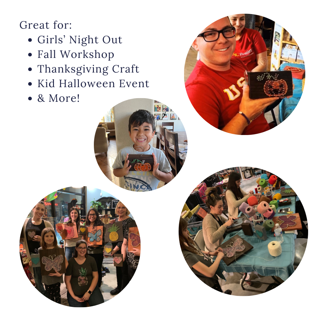 Joyful Imperfectionz - Vente Kit de bricolage - Kit de bricolage pour art de ficelle citrouille – Artisanat d'automne pour décoration ou cadeaux6