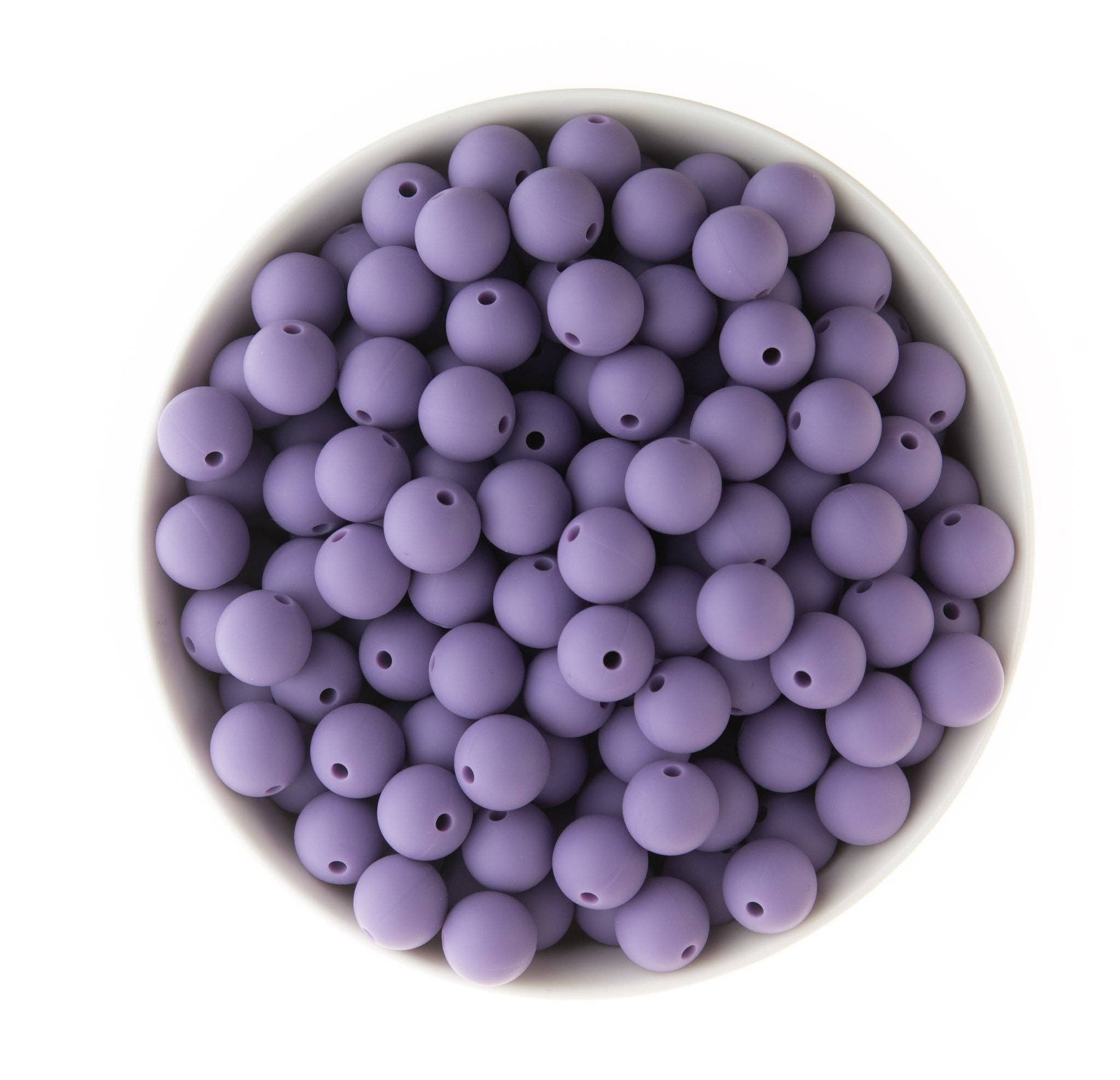 Cara & Co Silicone Craft Supply - Wholesale Beads - 12mm Round Silicone Beads84