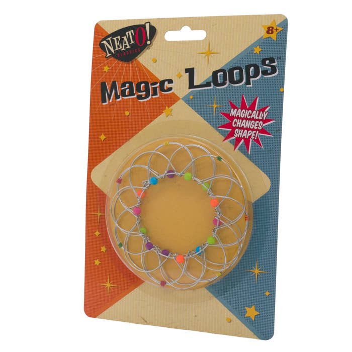 Toysmith - Wholesale Fidget Toy - Kids - Neato! Magic Loops 4"- Retro Classic, vintage toys7