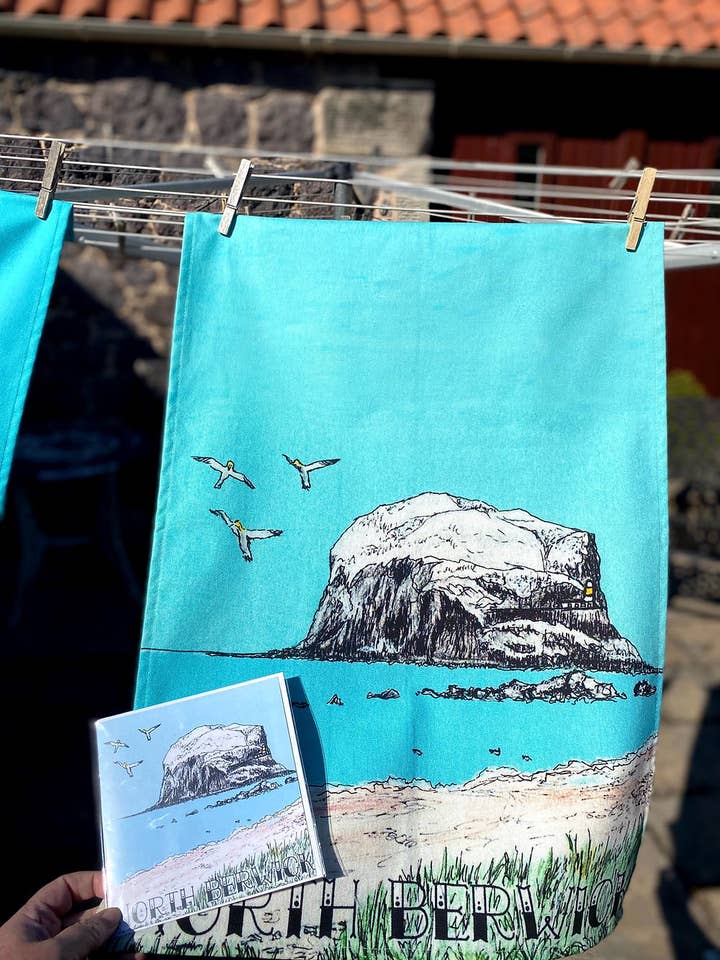 Bass Rock viskestykke for engroshandel hos Between the Woods and Sea