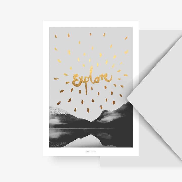 Postcard/Explore for wholesale by typealive