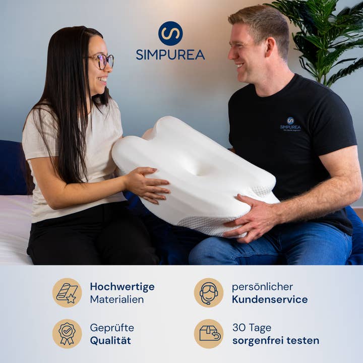 Simpurea - Wholesale Bedding Pillow - Orthopedic Sleep Pillow "Night Owl"7