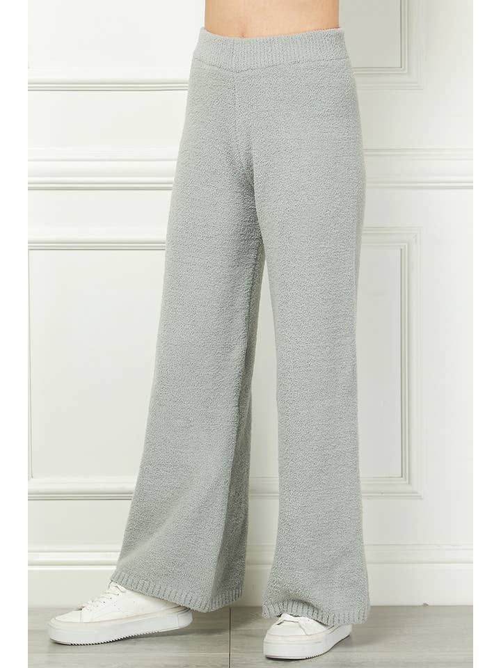 Allie Rose - Wholesale Pants - Women's - Super soft plush cloud wide leg pant