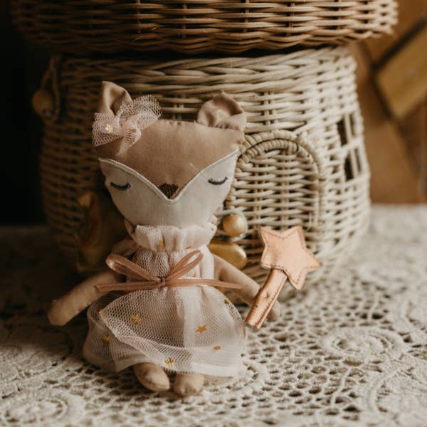 Stork & Co - Wholesale Stuffed/Plush Toy - Kids & Baby - Mini Fox - Fairy - Kids Toy0