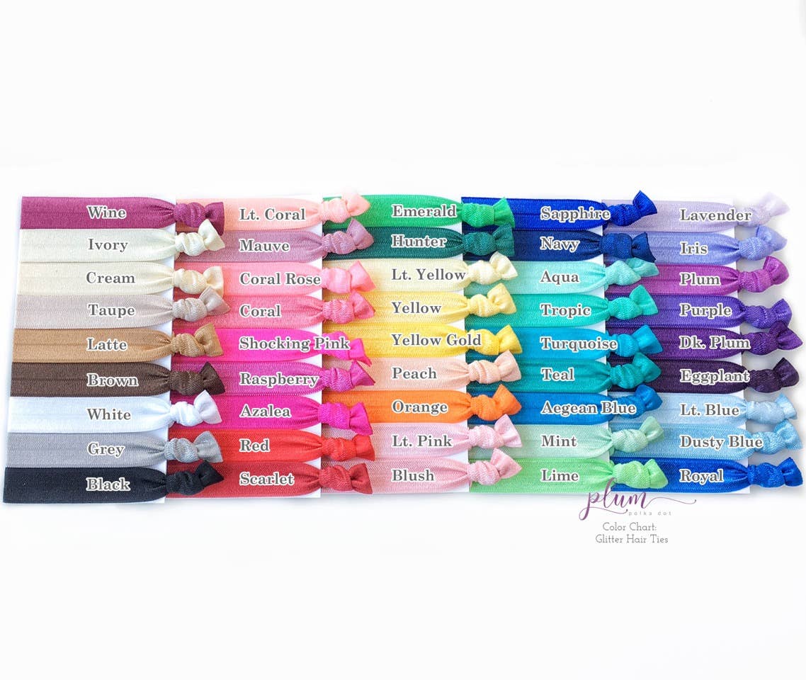 PlumPolkaDot - Vente Élastique à cheveux - Élastiques à cheveux de ballet : cadeaux, équipe de danse et cadeaux de récital2