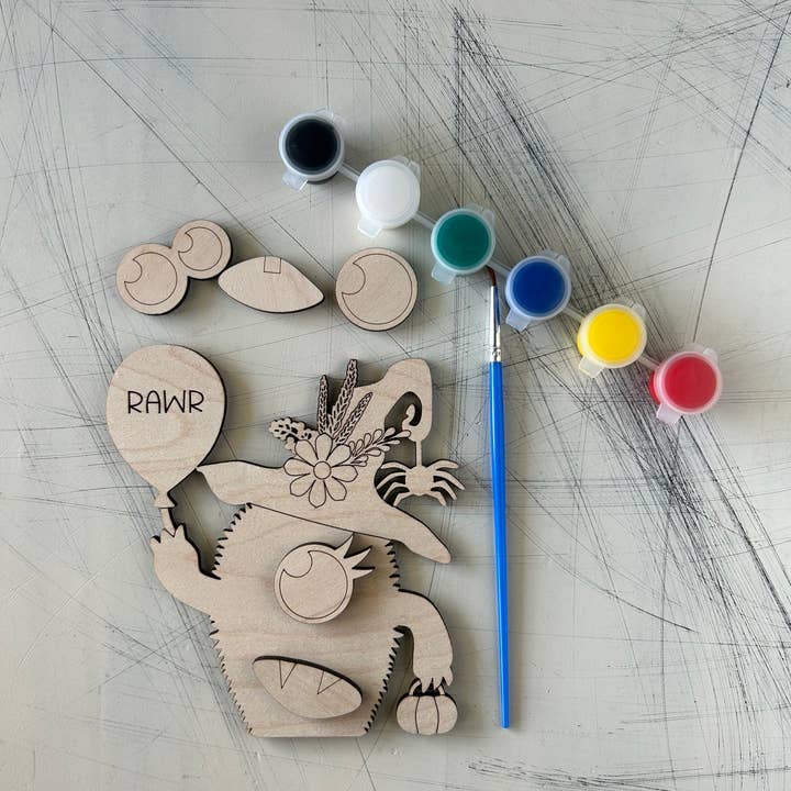 Novotny Designs - Wholesale DIY Craft Kit - Build Your Own Monster Paint Kit3