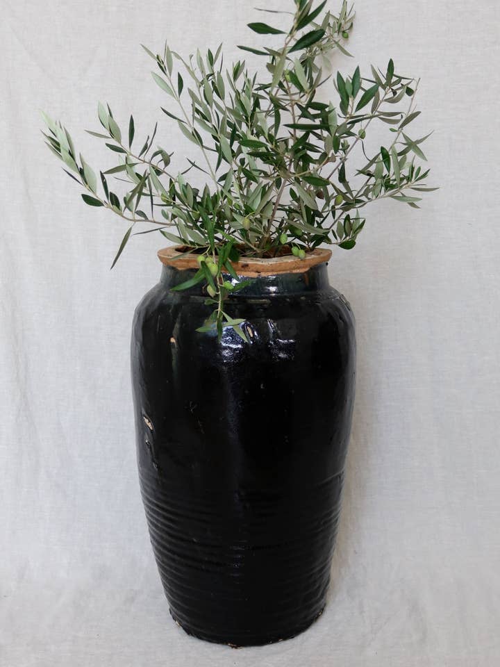 Glazed Oil Pot 01 for wholesale by Terra Coastal