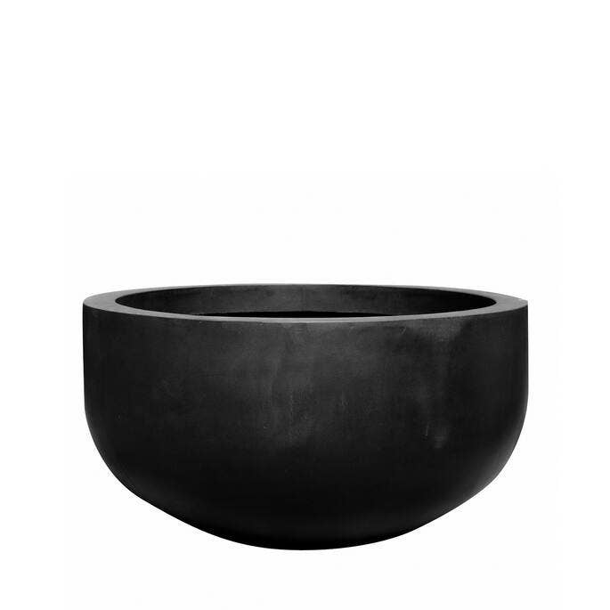 City Bowl L - Grey - L50,39in x W50,39in x H26,77in for wholesale by Pottery Pots