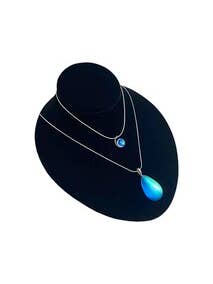 Low Neck Display for Sterling Silver Crystal Jewelry for wholesale by LeightWorks