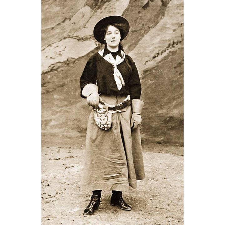 Found Image Press - Wholesale Postcard - Postcard CG-41 Ada Brayfield, Cowgirl