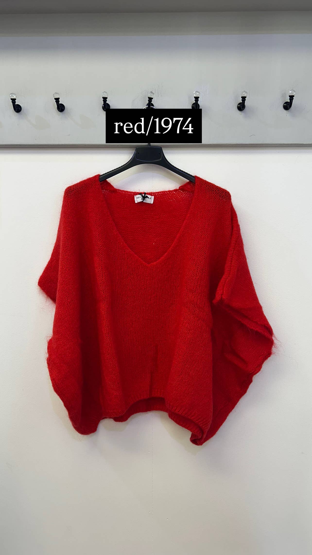 Terminal 1 Clothing - Vendita all'ingrosso Canotta - Donna - Canotta con Spalle Scese in Mohair4