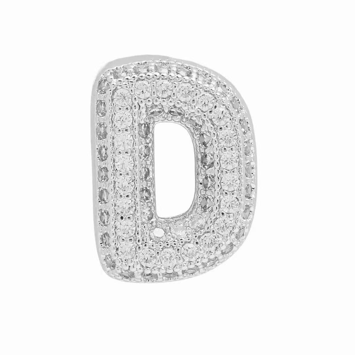 Savvy Bling - Wholesale Charm/Dangle Bracelet - Silver Bubble Initial Custom Word Name Watch Charm Bracelet10