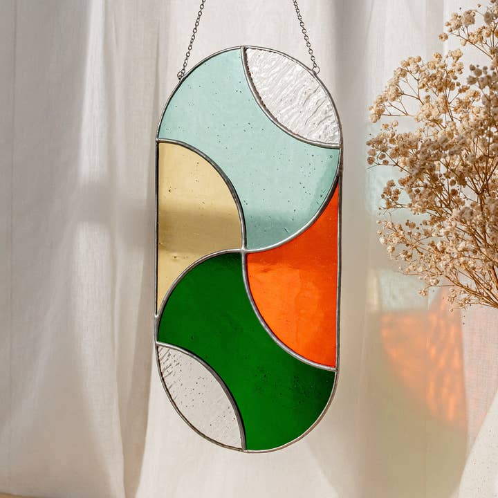 Sonnenfänger aus Glas zum Aufhängen F62 für den Großhandel von MondoBellissimo